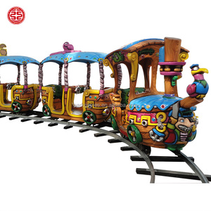Train électrique personnalisé pour enfants en forme de bateau <span class=keywords><strong>pirate</strong></span>, pour parc d'attractions, parc zoologique, ou aire de jeux, à vendre - Product Image 6