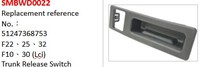 Interrupteurs de coffre de voiture de remplacement pour F22 25 35 F10 30 (LCI) – Nouveaux, pratiques, référence 51247368753 SMBWD0022