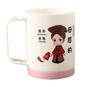 Ensemble de tasses à brosse à dents pour la famille, en PP, avec impression numérique et poignée ergonomique, pour usage domestique - Product Image 5