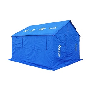 Tente de crête quatre saisons en tissu Oxford pour 12 personnes, norme nationale, pour secours d'urgence en extérieur, secours en cas de catastrophe, secours en cas de tremblement de terre - Product Image 1
