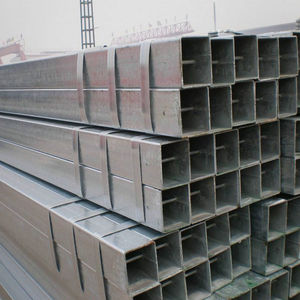 ท่อเหล็กสี่เหลี่ยมชุบสังกะสีแบบจุ่มร้อน ASTM A36 ขนาด 100 x 100 x 4 มม. - Product Image 1