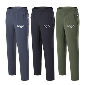 Premium respirável Fitness Workout Performance Pants para corrida, ginásio e esportes ao ar livre-confortável, elástico, um - Product Image 1