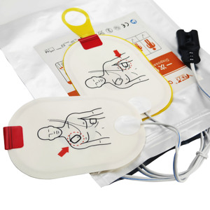 Cuscinetti monouso monouso adulti/pediatrici di defibrillazione AED compatibili per la disinfezione del lontano infrarosso del materiale della schiuma - Product Image 2