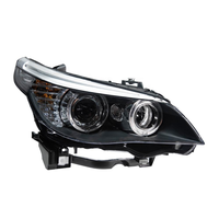Feux LED WLJ pour BMW M5 E60 E61 LCI 2006 2007 2009, feux de jour à LED Angel Eyes, ensemble de phares avant pour accessoires BMW