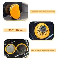 Diffuseur de parfum pour voiture en cuir personnalisé, à clipser sur la grille d'aération, anti-moustiques
