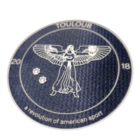 Patchs personnalisés par transfert de chaleur en caoutchouc haute densité Tissu Tatami surélevé en 3D Etiquette plastique en silicone avec logo imprimé pour vêtement
