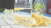 Gedroogd Fruit Gevriesdroogde Mangoplak Knapperige Snacks Gevriesdroogde Mangokubussen