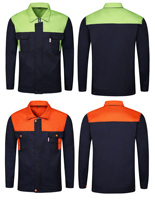 Haute qualité vêtements de travail global nettoyant travailleur réparation homme tissu de travail grande taille hommes combinaison travail industriel uniforme personnalisé