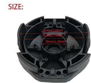 ฝาครอบแกนม้วนสายเอ็นตัดหญ้า X472000070 Speed Feed 400 ขนาด <span class=keywords><strong>4</strong></span> นิ้ว ของแท้จากโรงงาน <span class=keywords><strong>Echo</strong></span> - Product Image 4