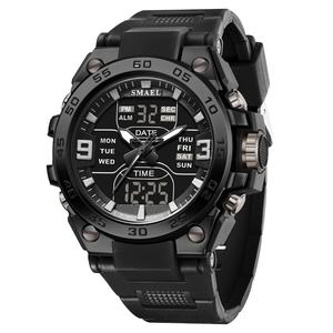 Nuevo Reloj SMAEL 8138 para Hombre, Relojes Analógicos Digitales, Relojes de Cuarzo Multifunción Resistentes al Agua - Product Image 4