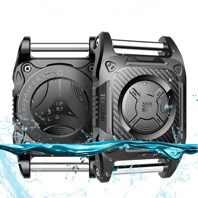 New IP67 Waterproof Airtag Case Hard TPU Full Protection Airtag Cat Dog Collar Holder