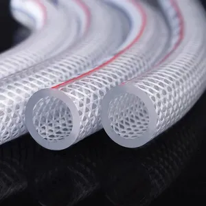 10 25 Mm Safe 4 Layers Soft Pvc Medium Duty PVC Transparent Soft Hose Non-Toxic Clear Plastic Tube PVC Water Hose Pipe