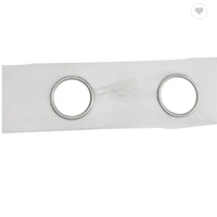 Anneaux arrière à œillets en aluminium de 40mm de diamètre intérieur dans un ruban de 8cm