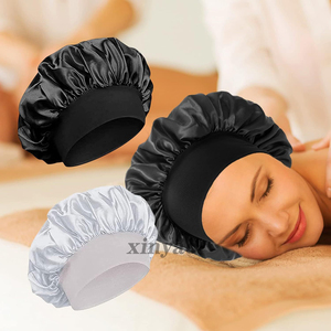 <span class=keywords><strong>Bonnet</strong></span> <span class=keywords><strong>de</strong></span> <span class=keywords><strong>nuit</strong></span> <span class=keywords><strong>en</strong></span> satin <span class=keywords><strong>de</strong></span> <span class=keywords><strong>soie</strong></span> personnalisé avec logo, double couche, <span class=keywords><strong>pour</strong></span> femmes, large bande souple, <span class=keywords><strong>bonnet</strong></span> <span class=keywords><strong>de</strong></span> <span class=keywords><strong>nuit</strong></span> <span class=keywords><strong>pour</strong></span> <span class=keywords><strong>cheveux</strong></span> <span class=keywords><strong>longs</strong></span> et bouclés - Product Image 5