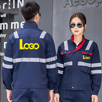 Tenue de travail durable sur mesure, directement de l'usine, conception personnalisée pour le secteur pétrolier, le lavage de voitures, les chauffeurs, manches longues, faible MOQ