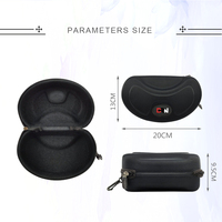 Étui portable pour lunettes Ray-Ban Meta Ai, sac de rangement intelligent pour lunettes Eva, sacs Eva anti-chute