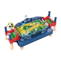 Boîte de rangement portable en plastique pour jeu de baby-foot de bureau, jouet de puzzle parent-enfant, cadeau pour les 4-6 ans