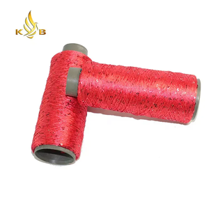 Kingeagle benang payet poliester 100% mewah untuk rajutan - Product Image 3