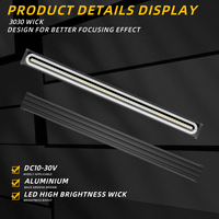 Barre de feux arrière LED 7018 Flowing Light, bande lumineuse clignotante pour remplacement de feux arrière de voiture