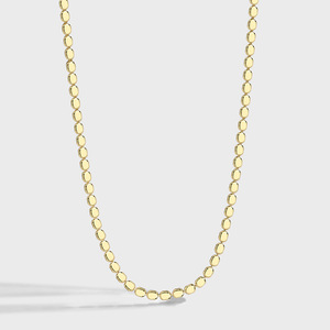 High-End Trendy 18K Gold Plated Claw Setting Necklace with Diamond and Zircon Beads for Weddings and Parties Made of Brass - Product Image 5
