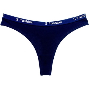 <span class=keywords><strong>Tanga</strong></span> de Mujer, Sexy, de Algodón, con Estampado de Letras, Bragas de Cintura Baja, <span class=keywords><strong>Mini</strong></span> <span class=keywords><strong>Bikini</strong></span> de Moda - Product Image 5