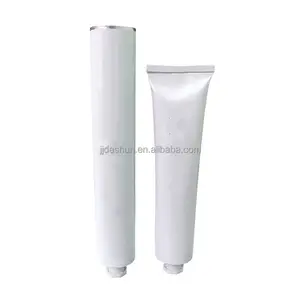 100ml Aluminium Collapsible White Tubes In Stock 32x175mm Lotion Face Cream Metal Package Ready Stock Alu Tubess