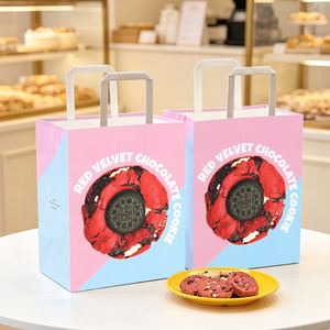 Bolsas de Embalaje Personalizadas con Impresión de Logotipo, Bolsa de Embalaje para Pasteles, Galletas, Chocolate y Dulces - Product Image 4