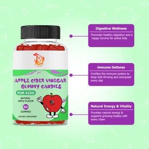 Gomitas para Bajar de Peso Wellbody OEM/ODM para un Metabolismo Saludable, Ayudan a Controlar el Apetito, Vitaminas, Gomitas de Vinagre de Sidra de Manzana - Product Image 2