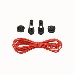 사용자 정의 도매 라셋 탄성 잠금 쉬운 게으른 넥타이 신발 끈 탄성 넥타이 신발 끈 없음 - Product Image 5