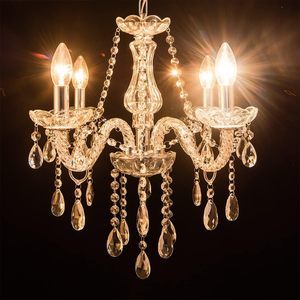 Lustre en verre de Bohème bon marché d'usine lustres à bougie Vintage classiques pour luminaire de décoration de mariage - Product Image 5