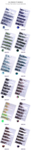6 Rejillas de Diamantes de Imitación de Cristal con Base Plana para Uñas, Piedras Brillantes para Decoración de Uñas, Cristales de Colores con Fondo Plano - Product Image 3