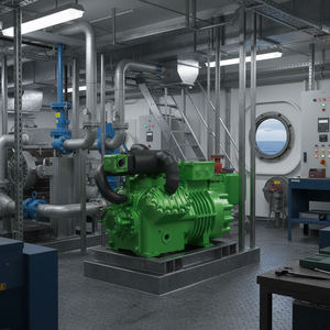 คอมเพรสเซอร์ทำความเย็น Bitzer ชิ้นส่วนอะไหล่สำหรับระบบระบายความร้อน HVAC ทางทะเลและอุตสาหกรรม - Product Image 3
