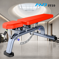 Peralatan Gym Super Bench MND Fitness Heavy-Duty Grosir untuk Jaringan Gym di Berlin, Daya Tahan Lama