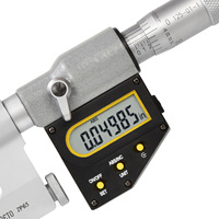 Micromètre numérique Asimeto de grande taille 150-175 mm ±0,004 mm IP65 avec étui rigide pour le service sur le terrain et l'inspection sur site