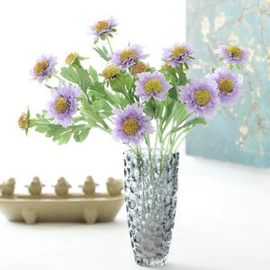 Varilla de Plantación de Flores Artificiales, Hierba de <span class=keywords><strong>Gusano</strong></span> de Pino, Flor de Seda, Caléndula, Arte Floral, Decoración de Bodas, Arreglo Floral, 48 cm - Product Image 5