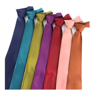 Solid Plain Black Tie For Men Customize Tie Business Necktie Mens Custom Private Label For Company