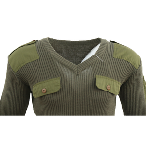 Grenouille Samouflage Tactique <span class=keywords><strong>Pull</strong></span> Uniformsuit <span class=keywords><strong>Pull</strong></span> À <span class=keywords><strong>Col</strong></span> En <span class=keywords><strong>V</strong></span> Vert Multicum Vert <span class=keywords><strong>Pull</strong></span> Hommes - Product Image 6