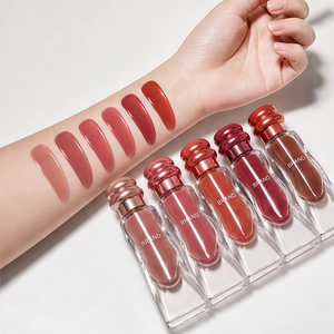 Brillo Labial Orgánico Hidratante Mini con Tapa Giratoria y Pincel Pequeño en Tubo para Maquillaje de Fiesta, Resistente al Agua, Venta al por Mayor, Logotipo Personalizado - Product Image 4