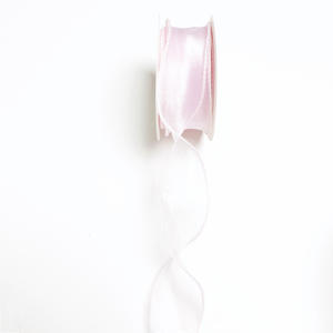 Ruban en stock du fabricant, vente en gros, ruban en satin à queue de poisson, ruban en gaze de neige, matériaux d'emballage pour bouquets de fleurs, nœuds en maille ondulée - Product Image 4