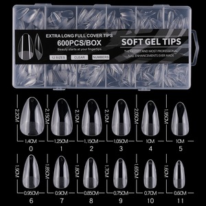 <span class=keywords><strong>Uñas</strong></span> Postizas Cortas Cuadradas <span class=keywords><strong>de</strong></span> Cobertura Completa, 600 Piezas, Puntas <span class=keywords><strong>de</strong></span> Gel Suave Pre-enceradas, Extensiones <span class=keywords><strong>de</strong></span> <span class=keywords><strong>Uñas</strong></span> DIY para Mujer, 10 Tamaños - Product Image 6