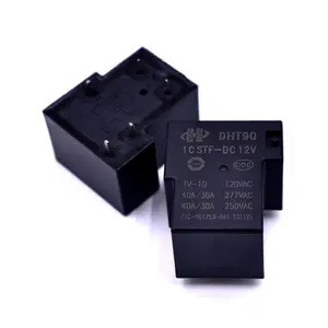 DHT90-1ASTF-08-DC12V Power Relay 30A For Industrial Relay 40A 5V 9V18V 48V 110V PCB Relays 24V 220v Ac Quick Connect Terminal