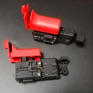 Interrupteur pour perceuse à percussion, vitesse variable, plastique, filaire, pièce de rechange électrique pour bricolage - Product Image 1