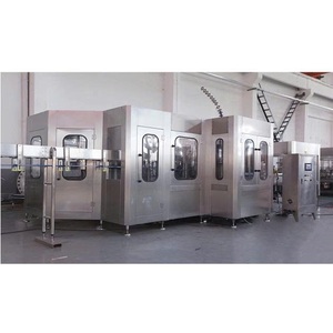 Emballage automatique électrique 50Hz 3phases avec 1 an de garantie Remplisseuse de bouteilles en bois pour boissons gazeuses 10500kg 380V - Product Image 1