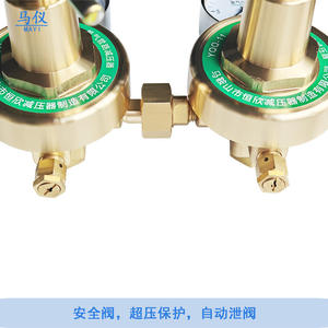 Vannes de réduction de pression pour pipelines d'hydrogène haute pression en cuivre pur YQQ-11/YQQ-9 de qualité export de l'usine Hengxin, disponibles pour livraison immédiate - Product Image 4