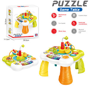 โต๊ะเกมปริศนาธีมไดโนเสาร์อเนกประสงค์ ผลิตจากพลาสติก ABS สำหรับเด็กเล็ก เสริมสร้าง<span class=keywords><strong>พัฒนาการ</strong></span>และการเรียนรู้แบบมอนเตสซอรี่ - Product Image 4