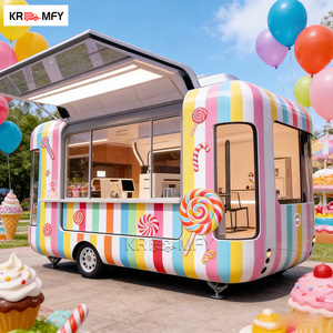 Remolque de Comida Móvil de Acero Inoxidable Totalmente Equipado con Equipo de Cocina Personalizado para Aperitivos y Papas Fritas - Product Image 5