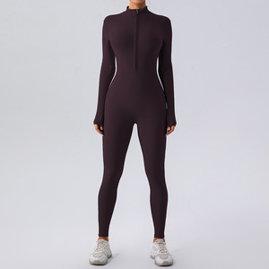 <span class=keywords><strong>Tuta</strong></span> da <span class=keywords><strong>donna</strong></span> invernale in pile foderata un pezzo <span class=keywords><strong>tuta</strong></span> da Yoga manica lunga <span class=keywords><strong>tuta</strong></span> <span class=keywords><strong>termica</strong></span> per palestra Outdoor per il controllo della pancia <span class=keywords><strong>tuta</strong></span> da allenamento - Product Image 4