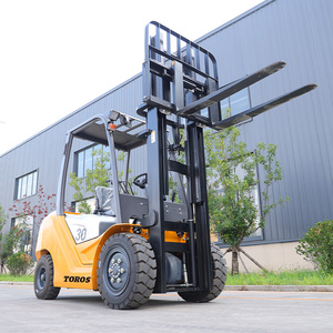 Offre Spéciale TOROS Chariot élévateur diesel à 4 roues pour entrepôt, mini chariot élévateur diesel pour manutention de matériaux, petits chariots élévateurs diesel - Product Image 6