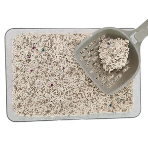 Le fabricant fournit en vrac des litières pour chats naturelles, colorées et mélangées, 70% tofu, 25% bentonite, 5% SAP, à forte absorption et à agglomération forte. - Product Image 1