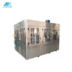 Máquina Automática para Llenado de Botellas de Vidrio Pequeñas para Cerveza / Equipo de Llenado de Línea de Embotellado de Cerveza Modelo BCGF 14-12-4 - Product Image 1